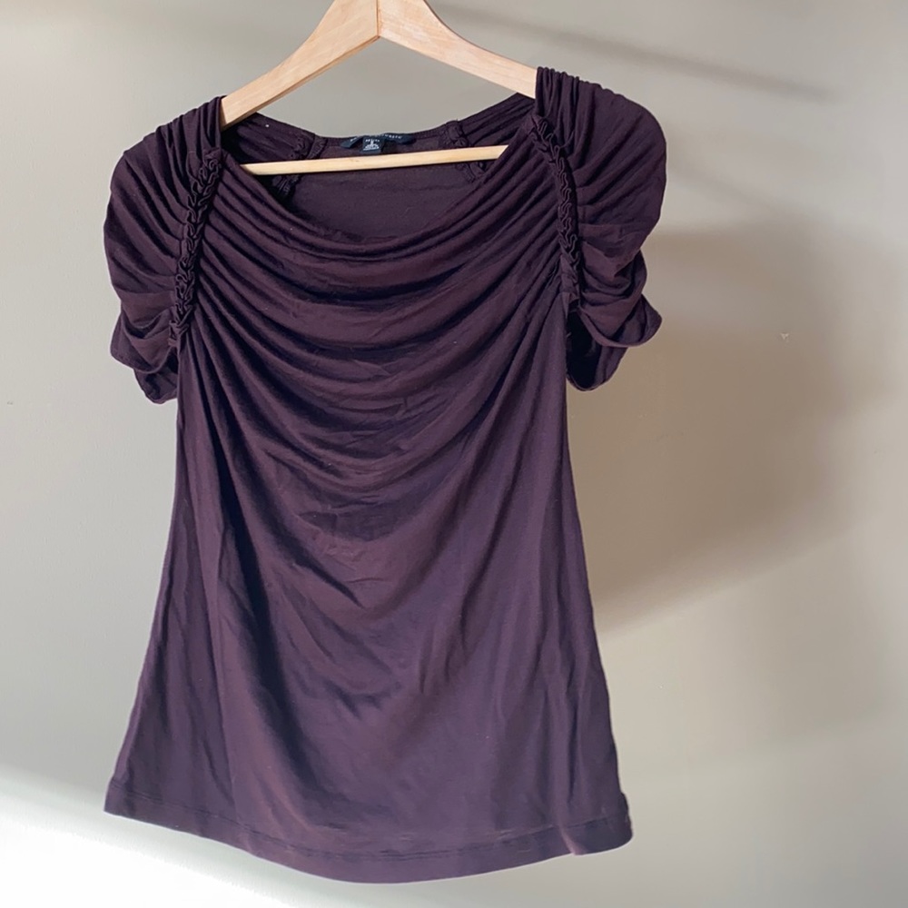 Eggplant colored Banana Republic Shirt